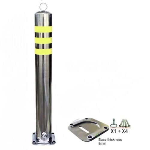 Removable Bollard Malaysia – 75cm stainless steel model