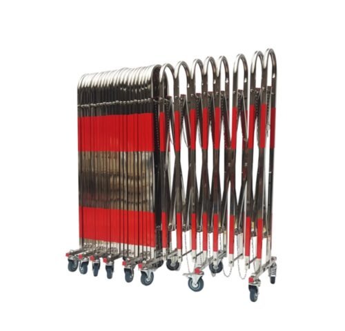 Expandable Barrier Gate – Aluminum Alloy & Stainless Steel Telescopic Fence