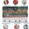 Expandable Barrier Gate – Aluminum Alloy & Stainless Steel Telescopic Fence