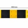 Rubber Speed Hump Bump | Speed Control Hump with End Caps | 1850mm(L) Full Set with Installation – Ideal for Projects & Contractors