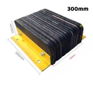 "Heavy-Duty Laminated Dock Bumper | Loading Bay Dock Laminated Rubber Bumper"300mm Heavy-Duty Laminated Dock Bumper – Durable Loading Bay Protection | BPDM-00001