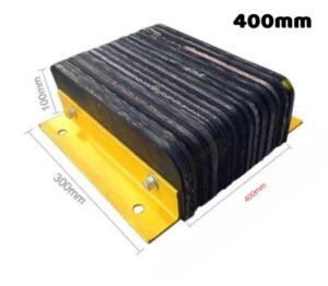 "Heavy-Duty Laminated Dock Bumper | Loading Bay Dock Laminated Rubber Bumper"400mm Heavy-Duty Laminated Dock Bumper – Durable Loading Bay Protection | BPDM-00001