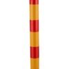 Parking Barrier Pole | Vehicle Security Lock Post | 600mm Height Car Safety Bollard with Base Lock