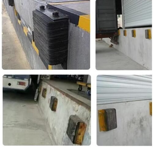 Heavy-Duty Laminated Dock Bumper | Loading Bay Dock Laminated Rubber Bumper | Variant Sizes