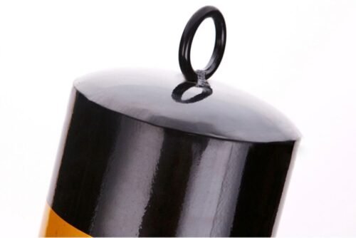 Removable Heavy Duty Metal Bollard Post with Key Lock – 1000mm(H) x 110mm(Dia) x 180mm Base - Image 3