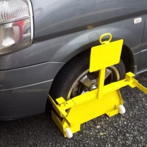 Car Wheel Clamp | Small to Extra-Large Wheel Locks for Sedan, Pickup, Truck & Bus - 4x4 Pickup Truck Wheel Sizes: 17'-23'