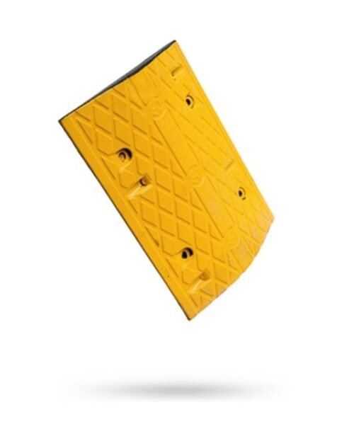 Rubber Speed Hump Bump | Speed Control Hump with End Caps | 1850mm(L) Full Set with Installation – Ideal for Projects & Contractors - Image 2
