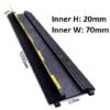 Heavy Duty Cable Protector Ramp | 1 to 5 Channel Cable Hump Rubber | Traffic Safety Cable Cover Malaysia