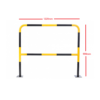 Modurail Modular Safety Railing 1220mm x 900mm x 1.6mm. Ideal for contractors, factories, residential, and building safety zones. Strong, durable, and easy to install.