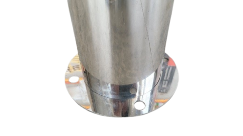 Stainless Steel Bollard – Heavy Duty Permanent Fixed Type Size: 750mm(H) X 100mm(D) - Image 2