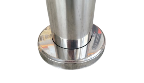 Stainless Steel Bollard – Heavy Duty Permanent Fixed Type Size: 750mm(H) X 100mm(D) - Image 4
