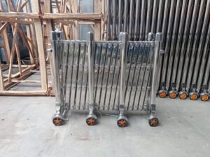 Mobile Guardrail 9m Selangor stainless steel finish